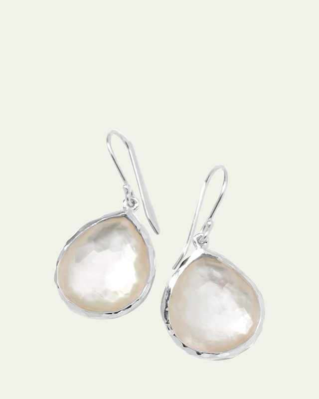 Small Teardrop Earrings in Sterling Silver
